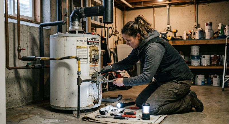 Gas Water Heater Repair in Fredericksburg, VA