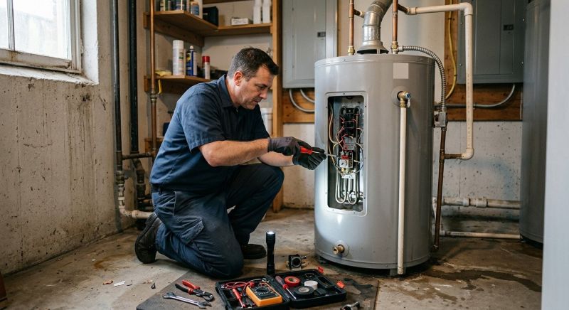 Leaking Water Heater Repair in Fredericksburg, VA