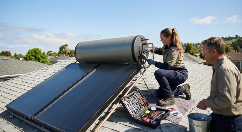 Solar Water Heater Repair in Sacramento, CA