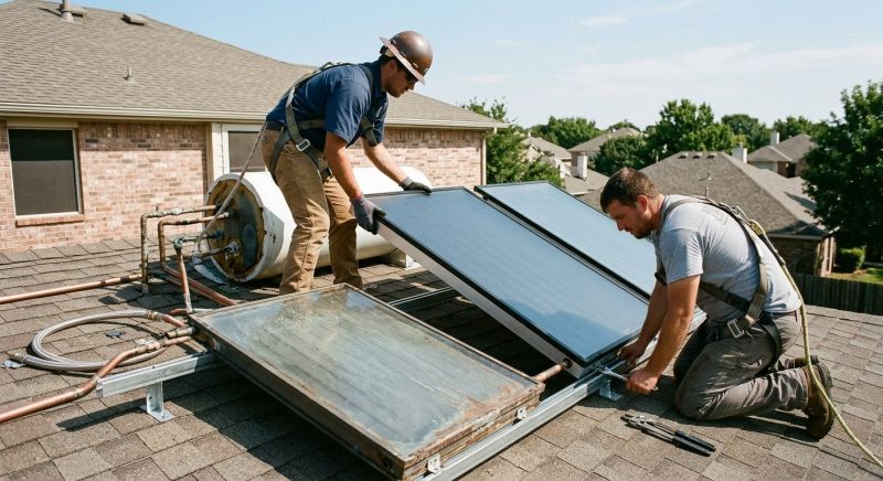 Solar Water Heater Replacement in Fredericksburg, VA