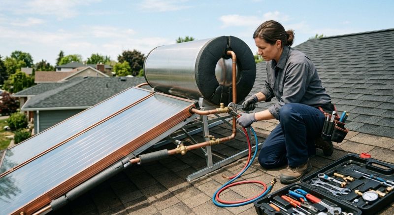 Solar Water Heater Service in Columbus, OH